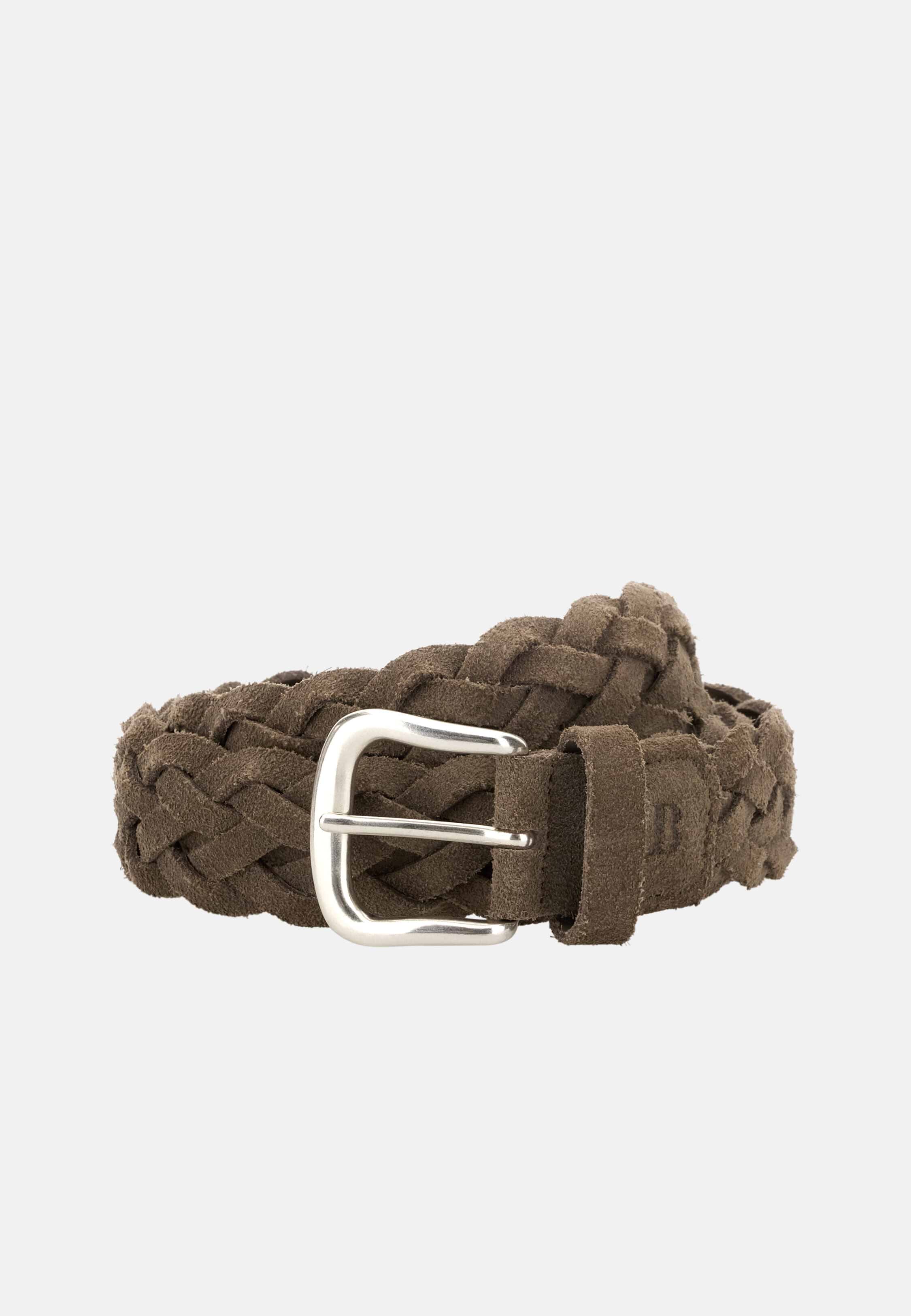 Woven Suede Belt
