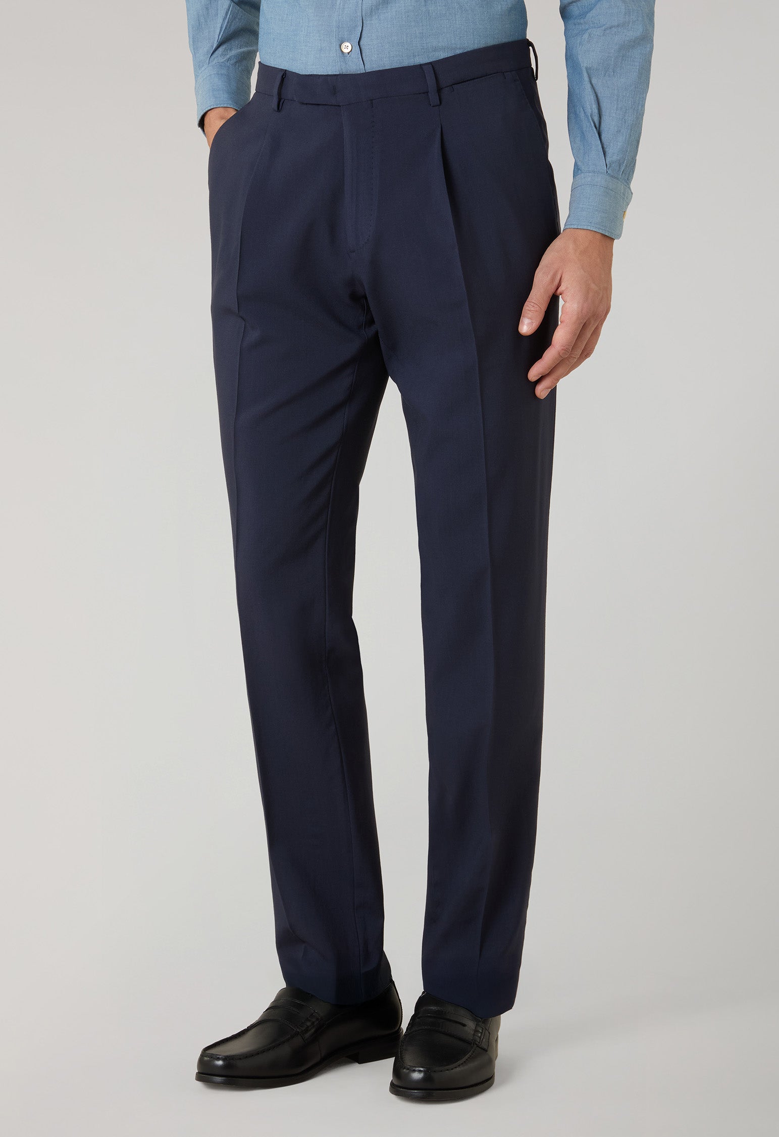 Blue High Performance Wool K-Suit, back view