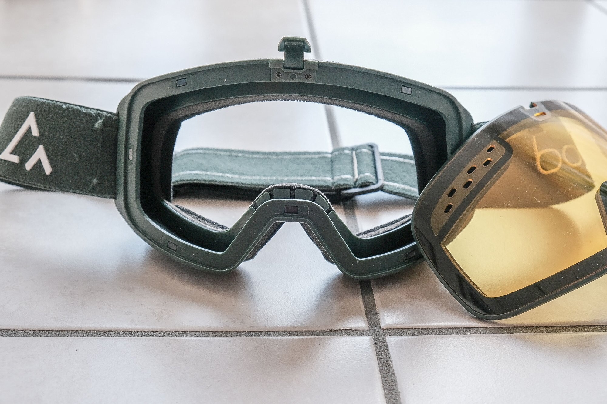 lens change setup
