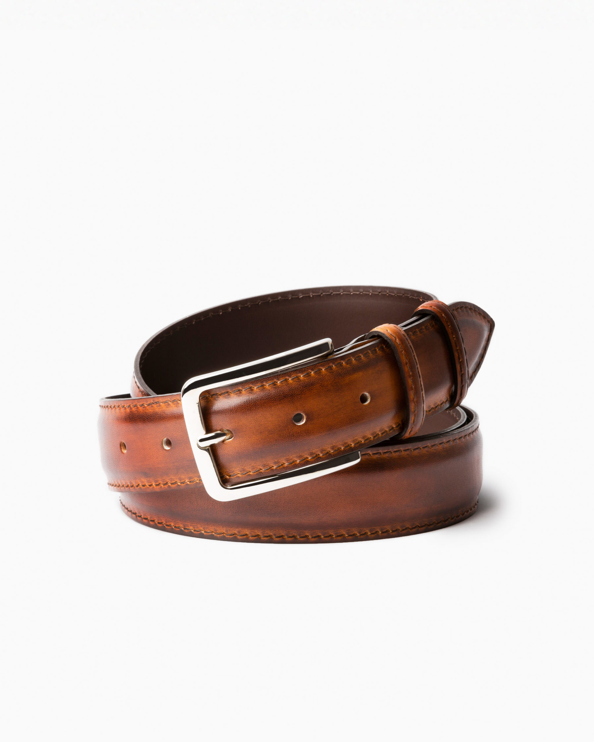 Cognac Calf Belt