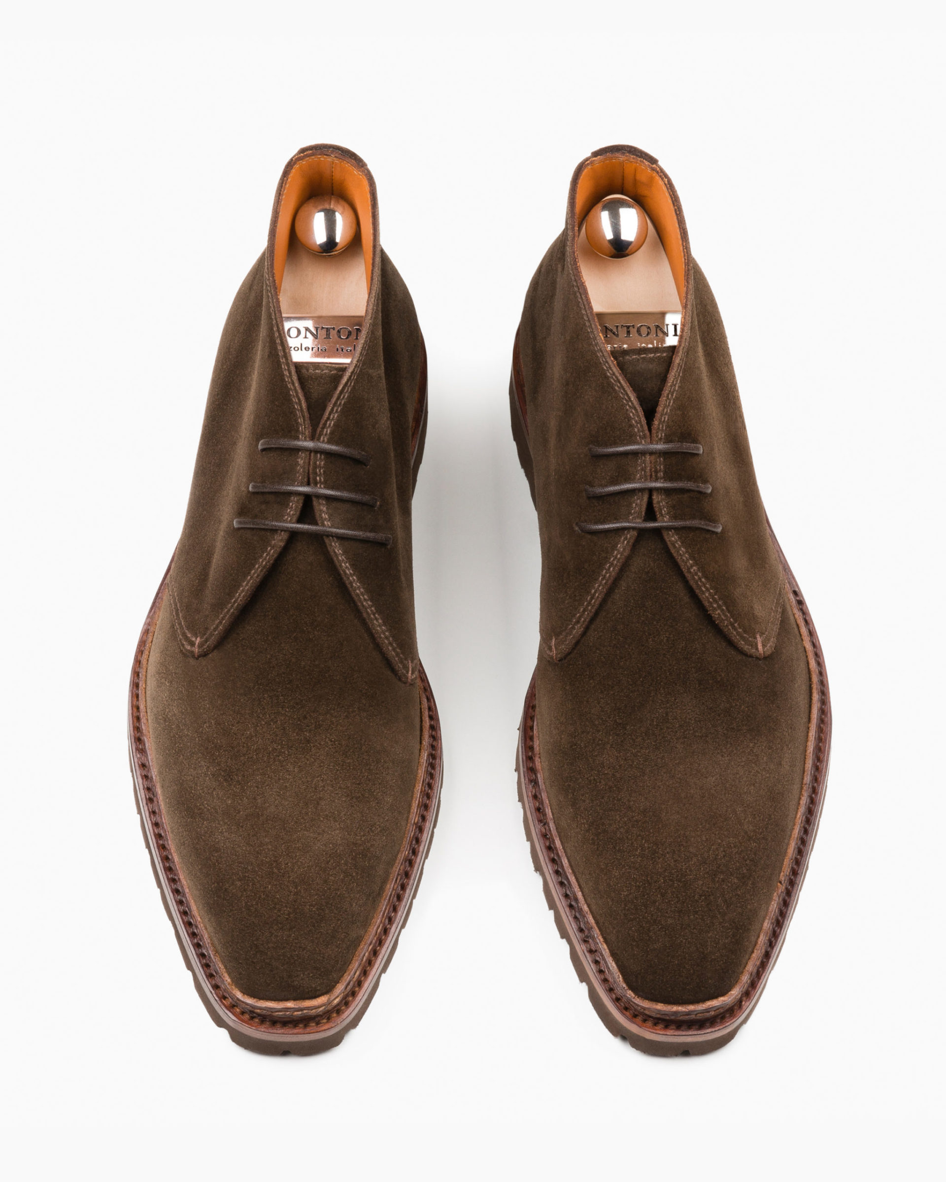 Desert Welt Cypress Suede — three-quarter view