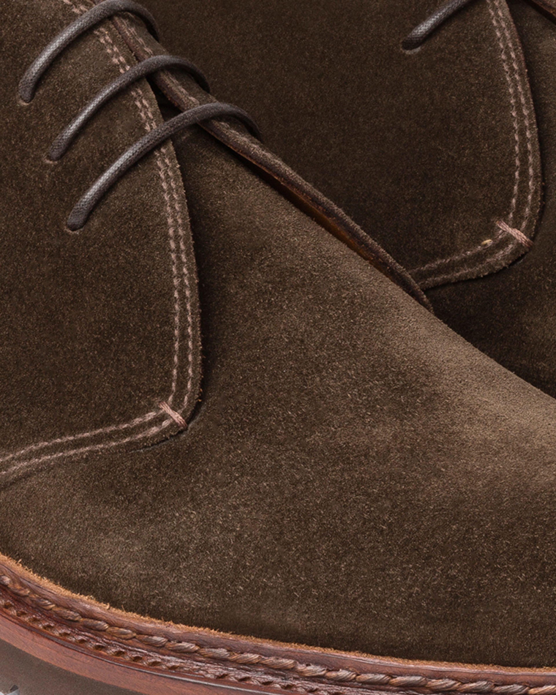 Desert Welt Cypress Suede — sole and welt view