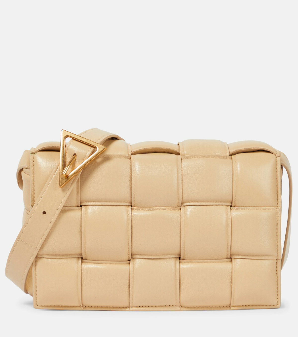 Front view with the triangle buckle strap detail