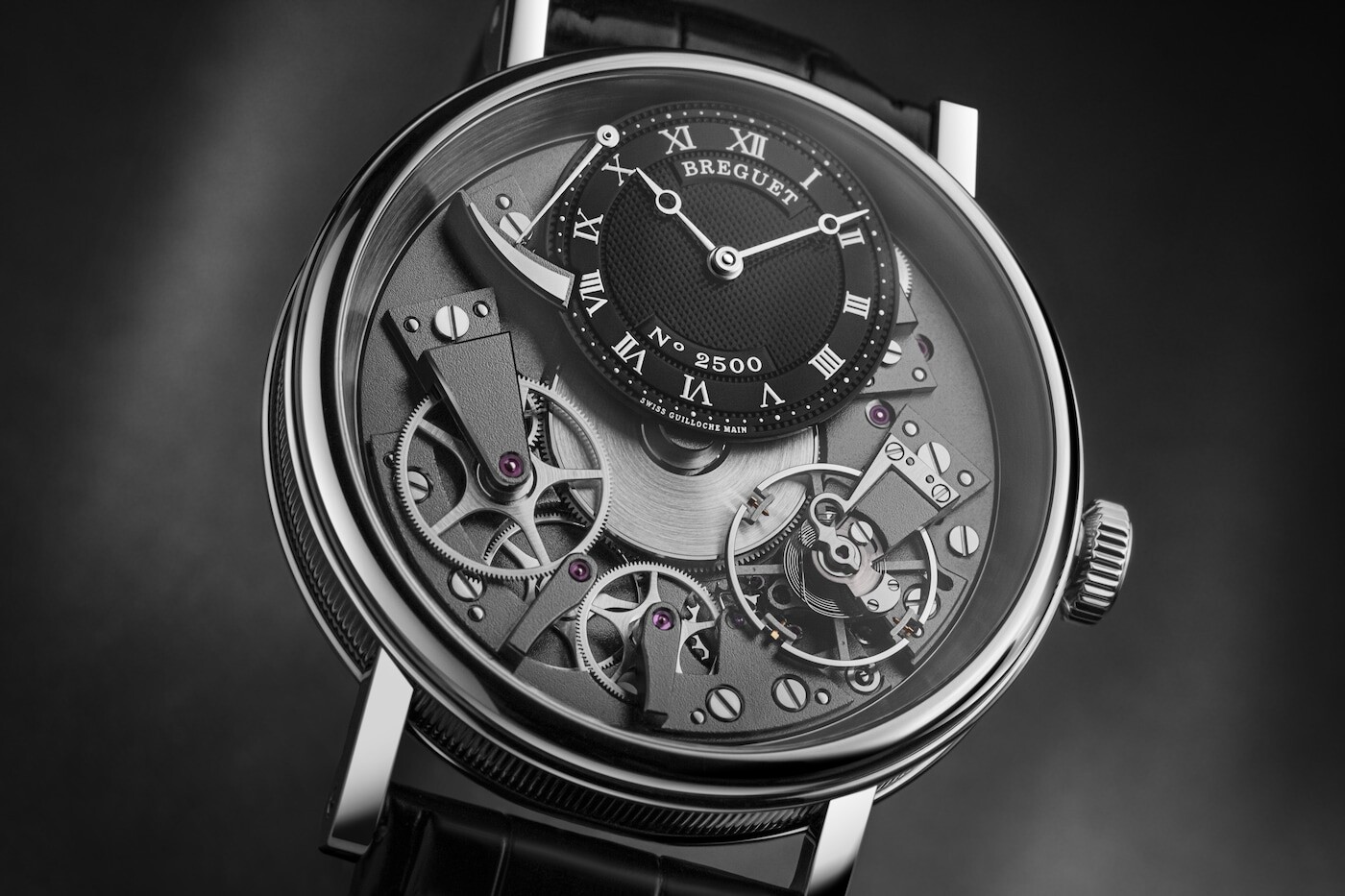 Tradition 7057 worn on an alligator strap
