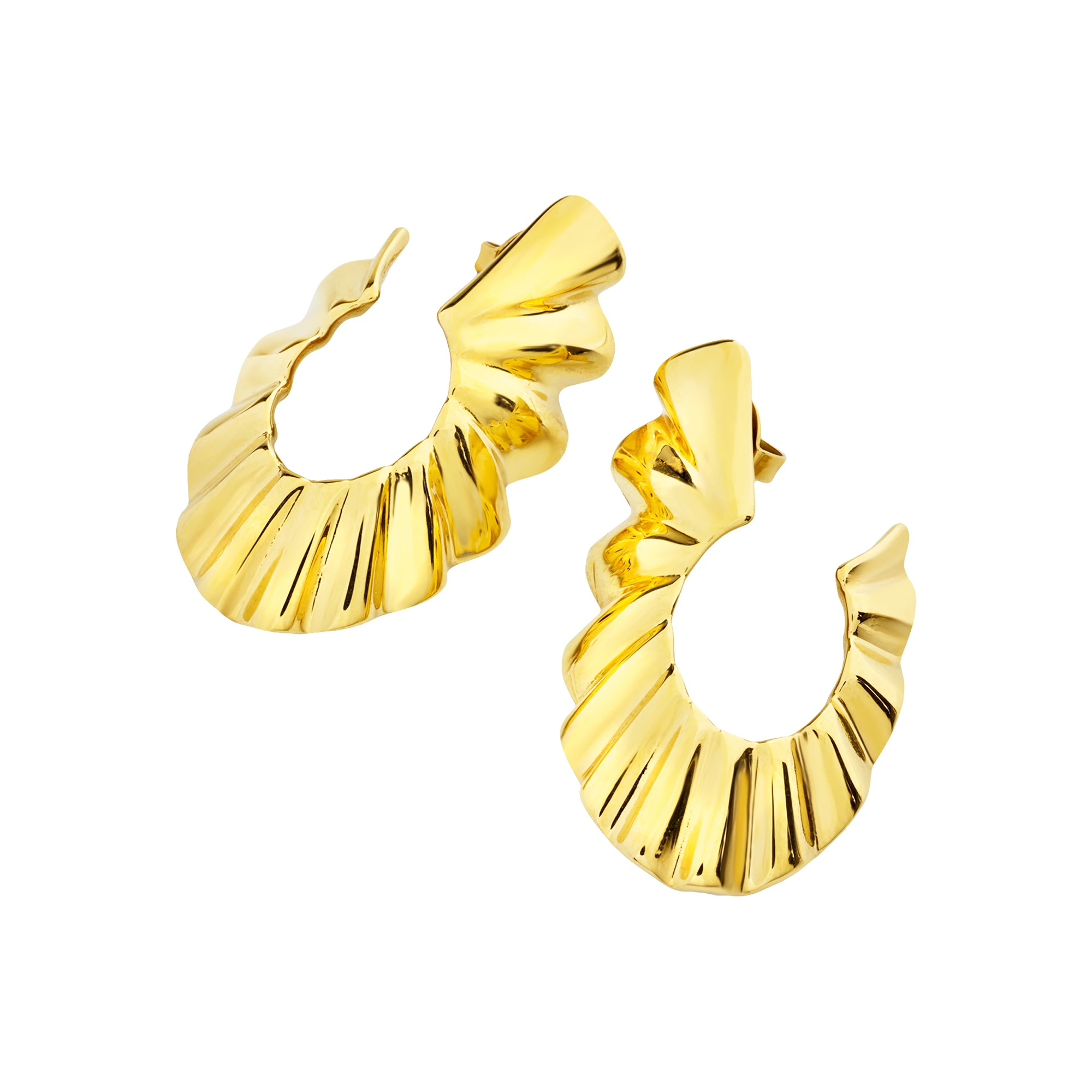 Plissé Earrings