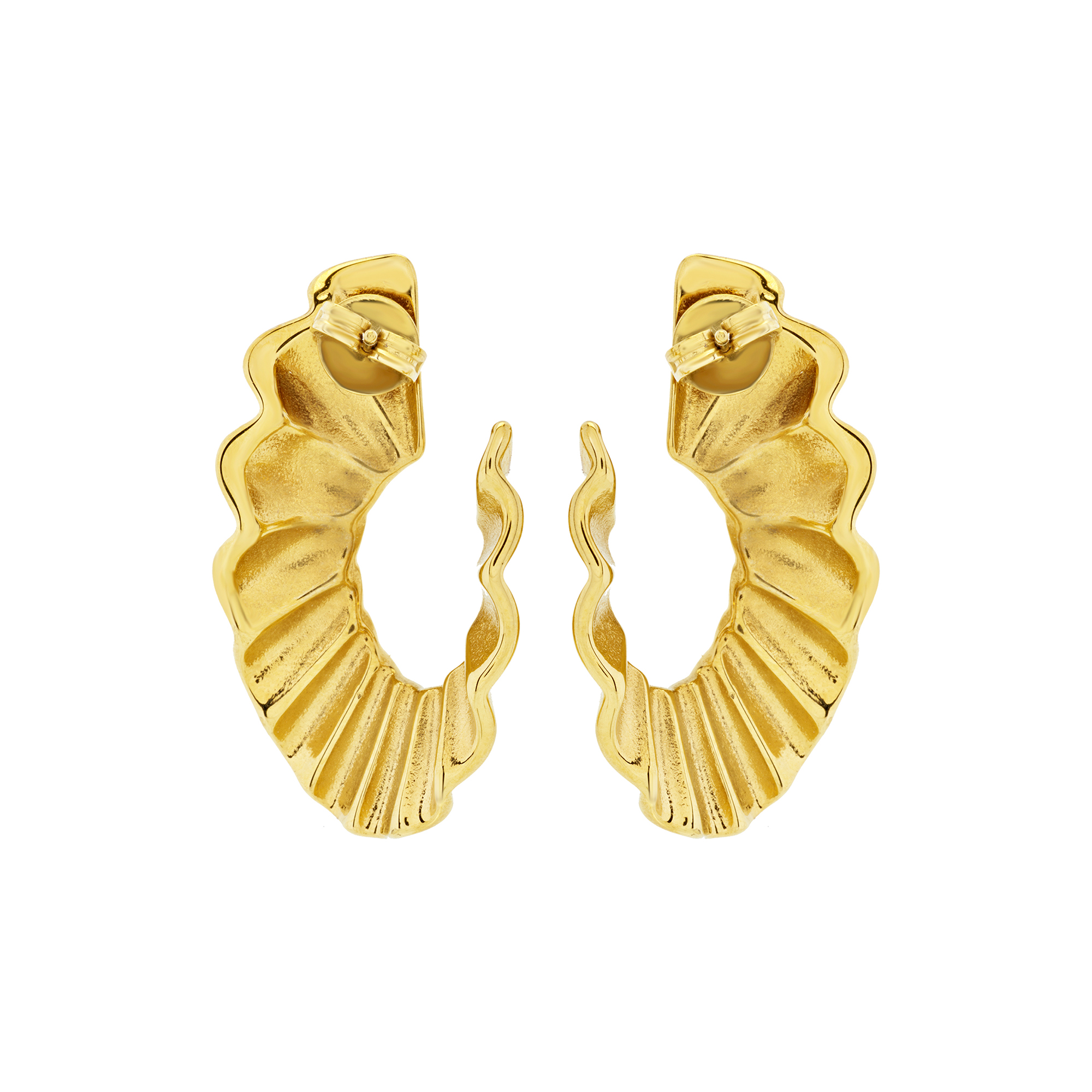 pleated profile detail