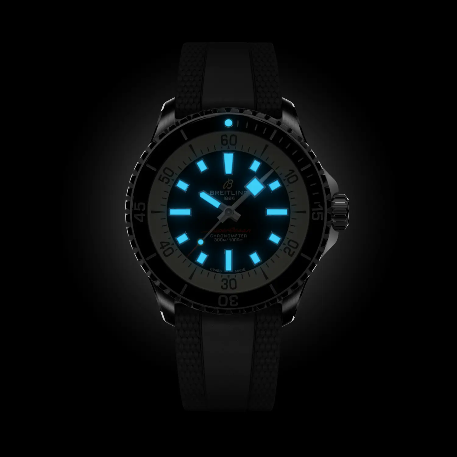 Low-light lume view for dive-legibility cues
