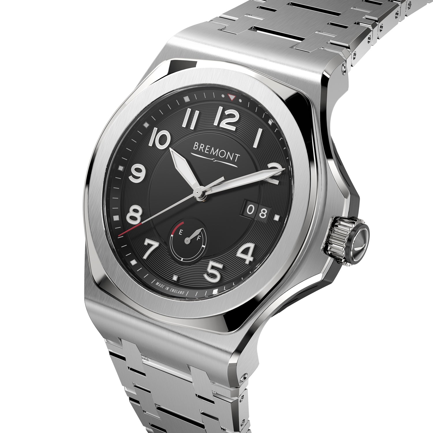 Three-quarter view of the evolved Trip-Tick case