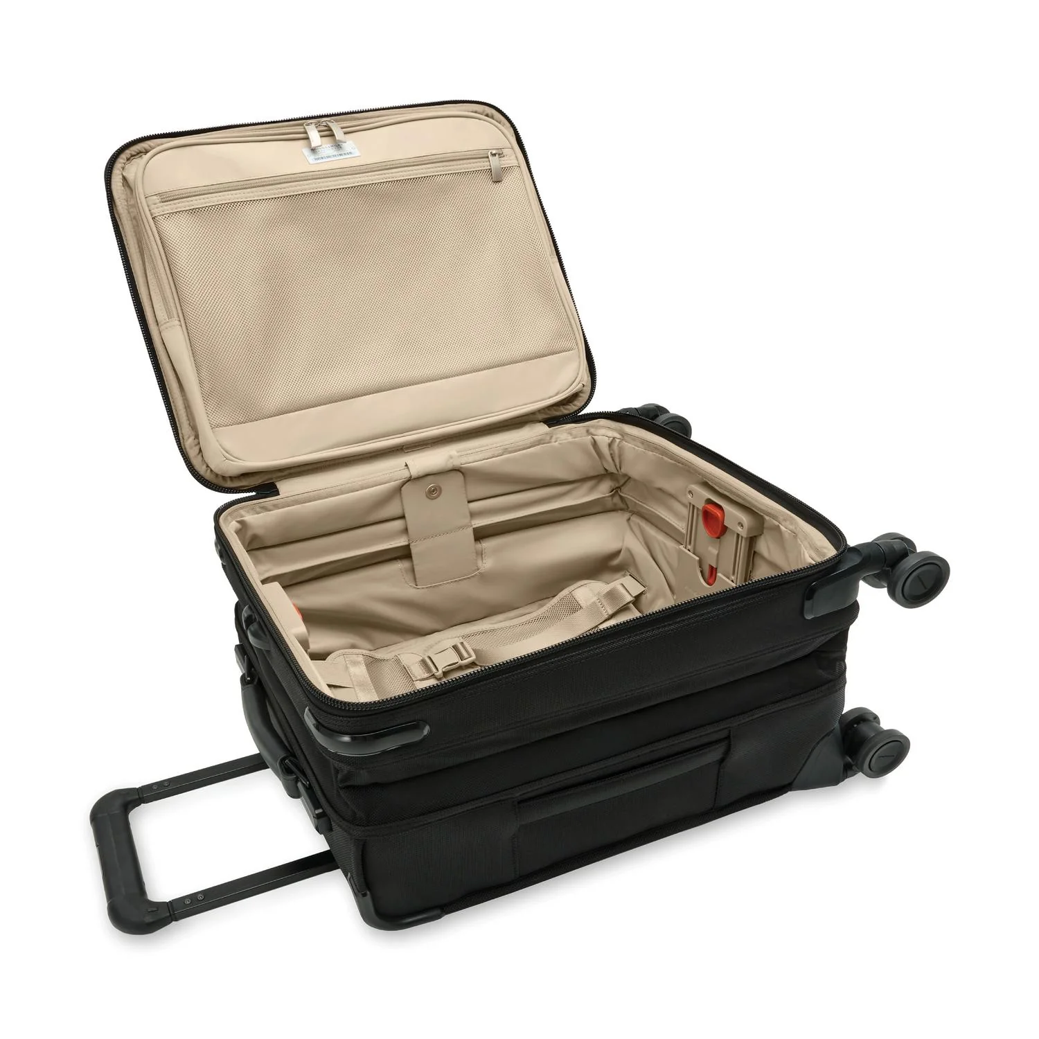 Baseline Compact 19" Carry-On Expandable Spinner, interior view
