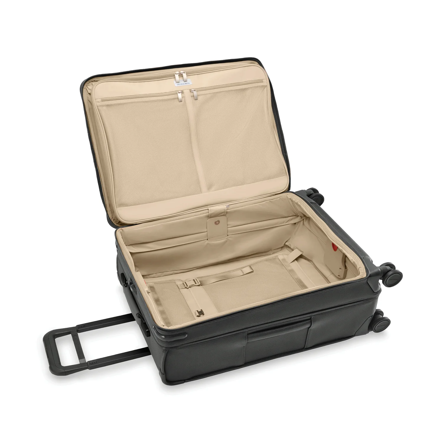 Baseline Compact 24" Checked Expandable Spinner, interior view