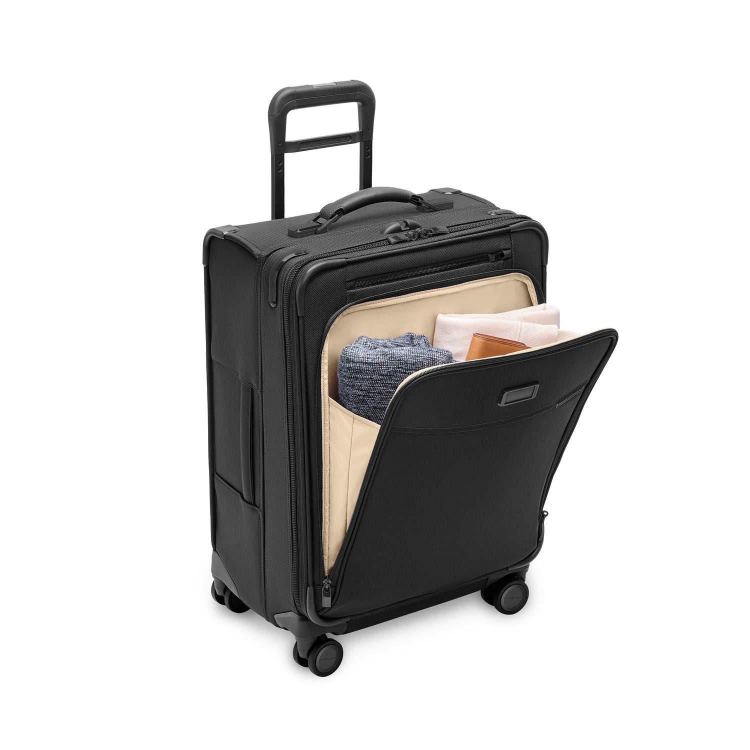 Baseline Compact 24" Checked Expandable Spinner, side view