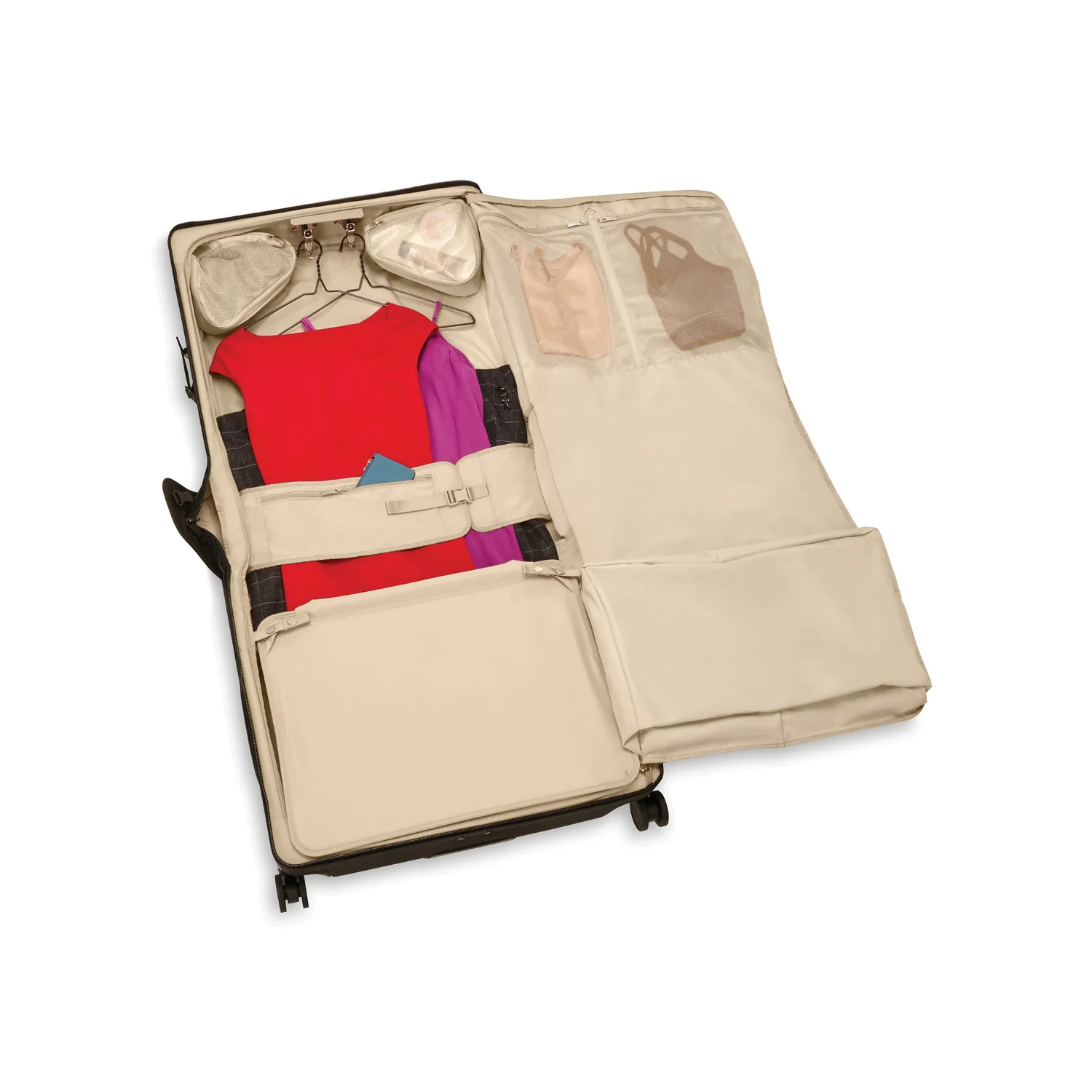 Baseline Deluxe Wardrobe Spinner, interior view