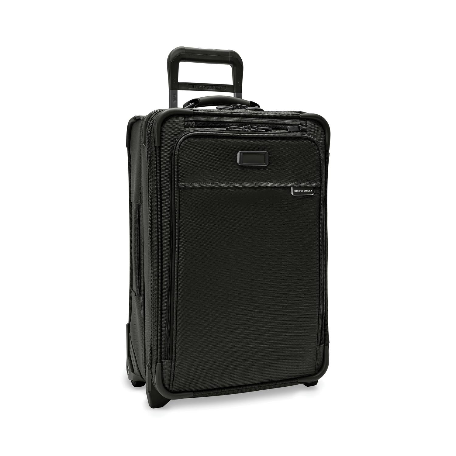 Baseline Essential 22" 2-Wheel Expandable Carry-On, angled view