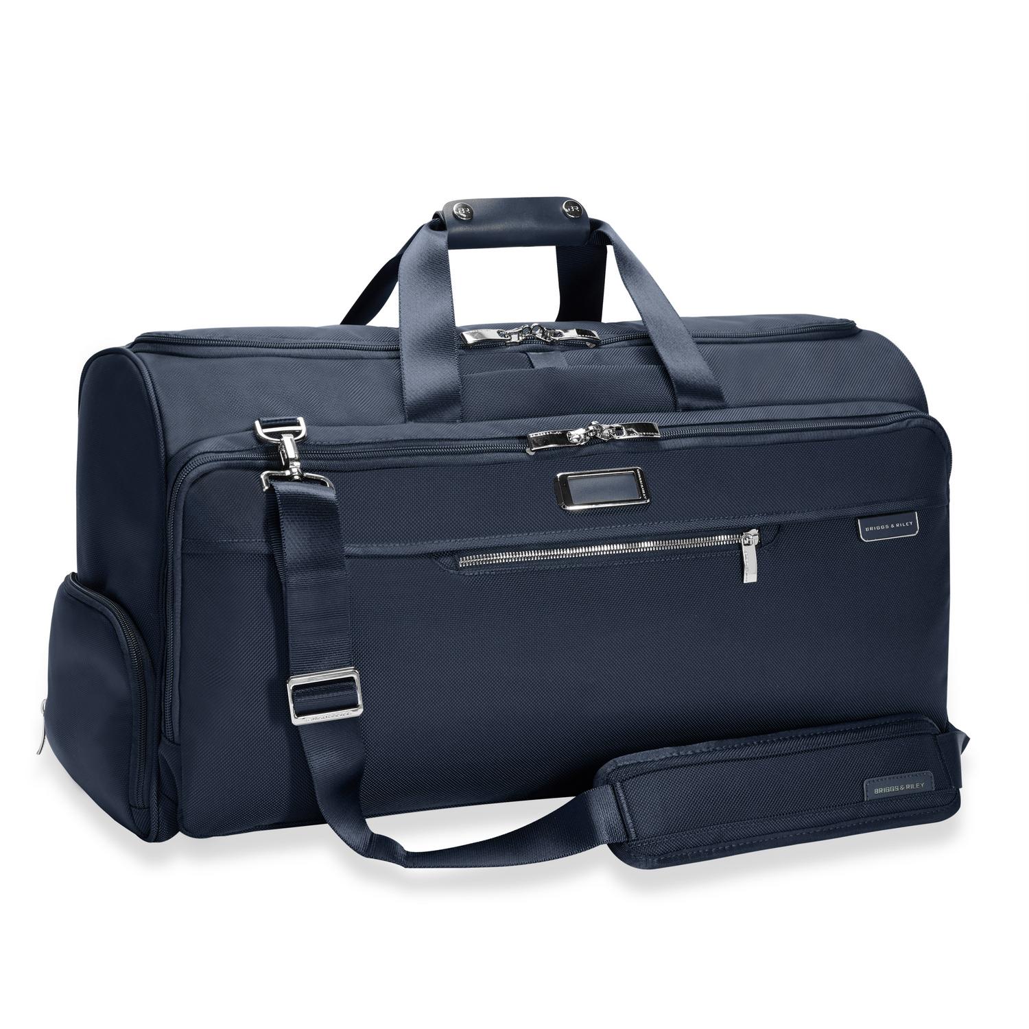 Baseline Garment Duffle, angled view