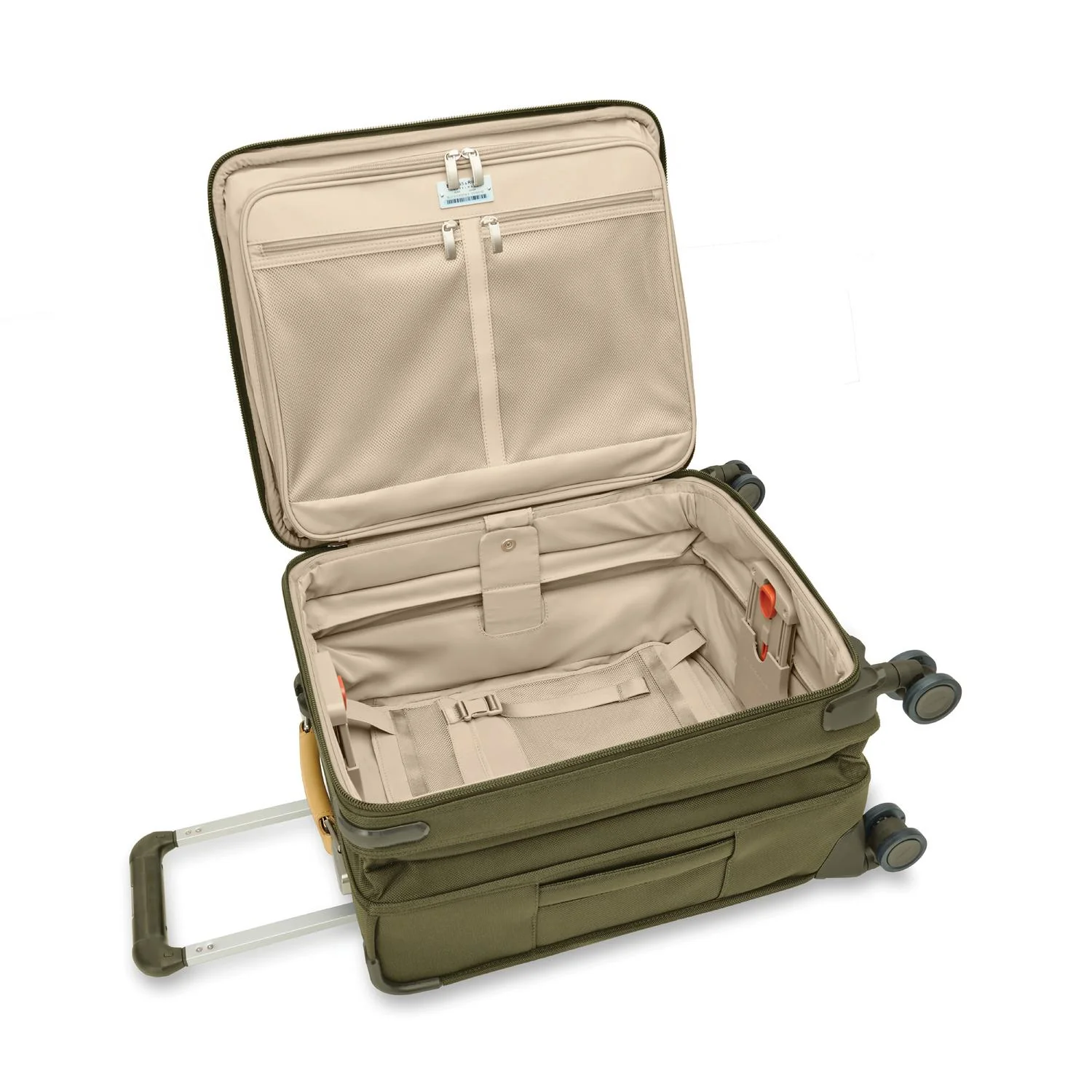 Baseline Global 21" Carry-On Expandable Spinner, interior view