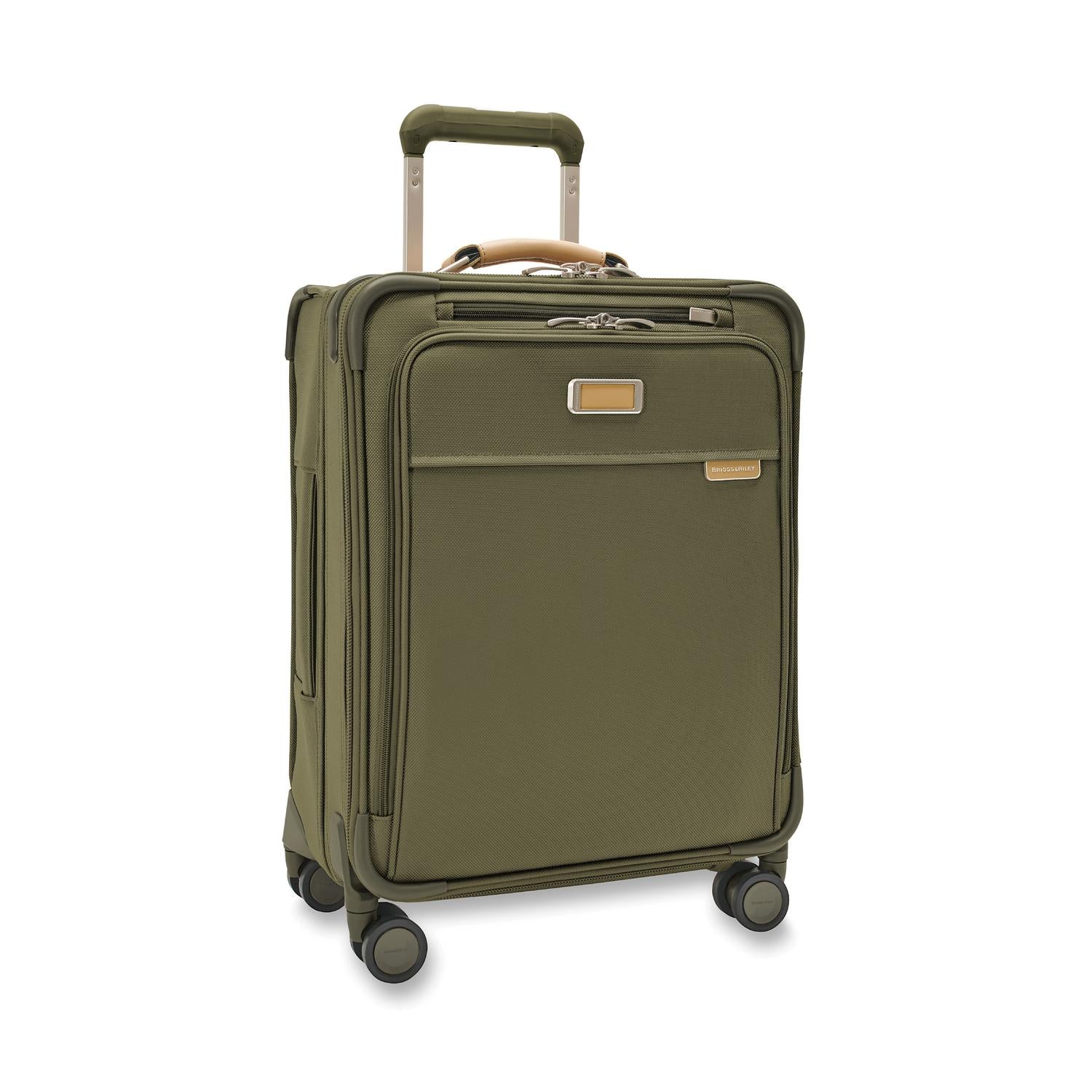 Baseline Global 21" Carry-On Expandable Spinner, angled view