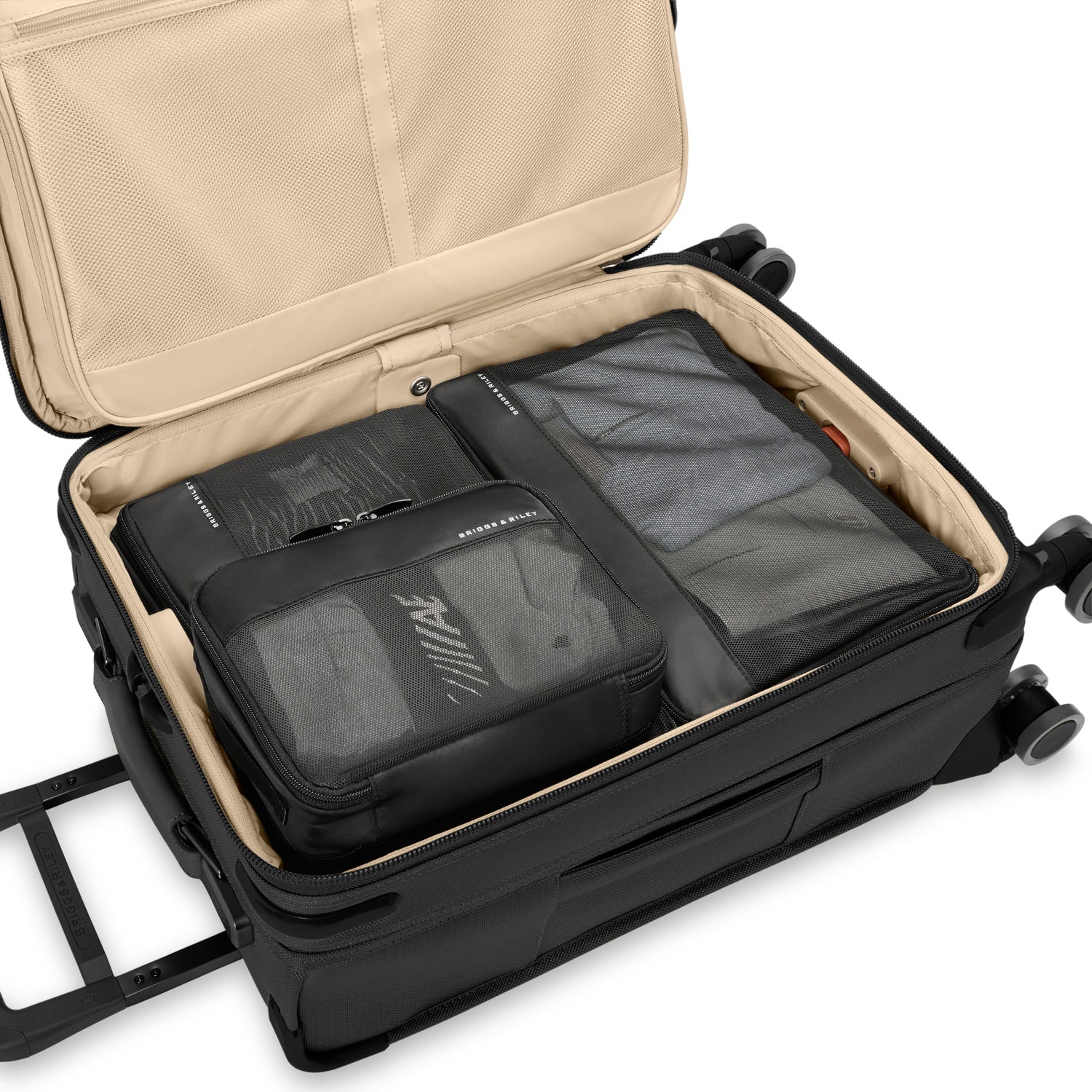 Carry-On Compression Packing Cube Set, interior view