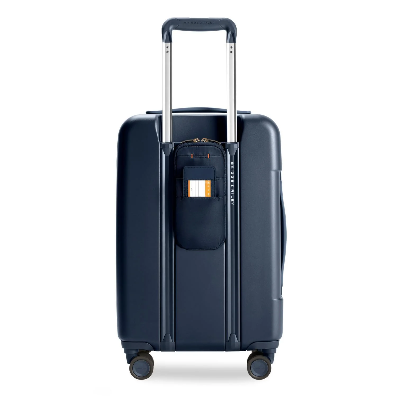 Sympatico Essential 22" Front Pocket Carry-On Expandable Spinner, back/detail view