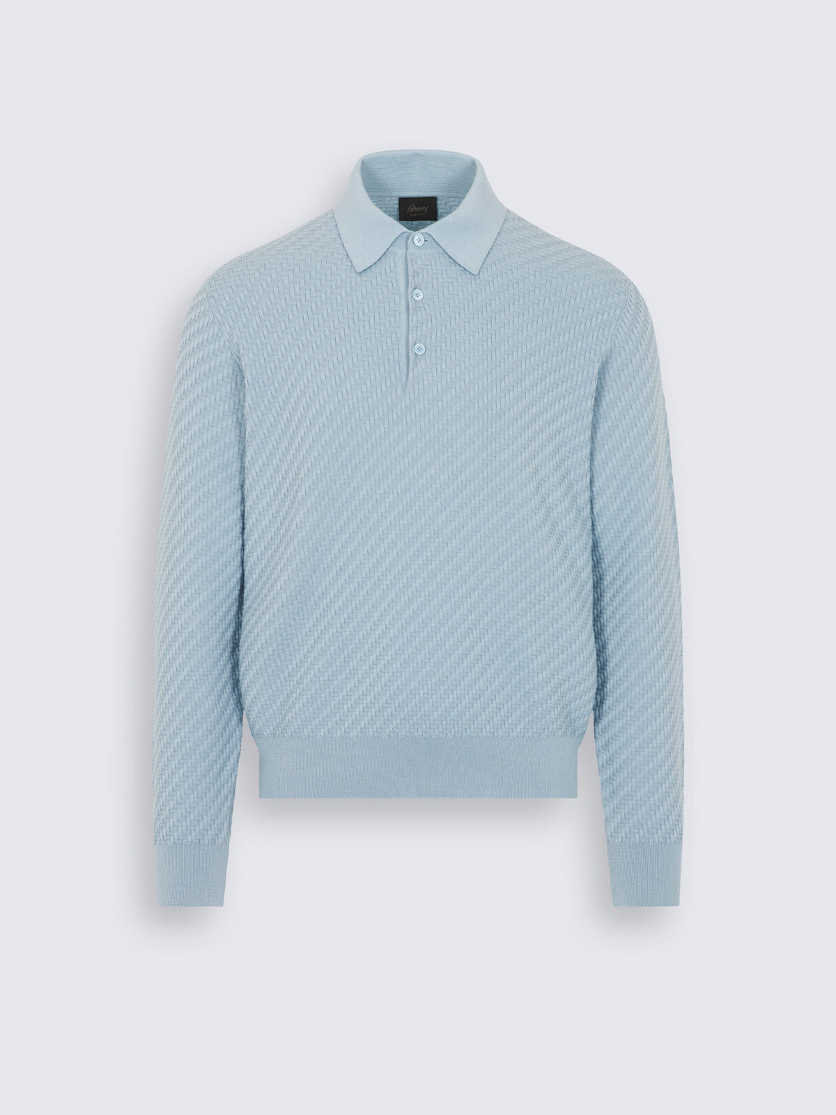 Sky blue long-sleeved Trama