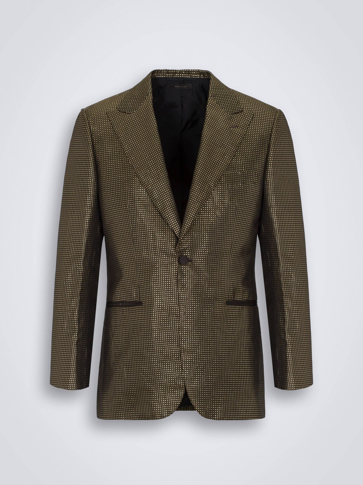 Textured evening blazer