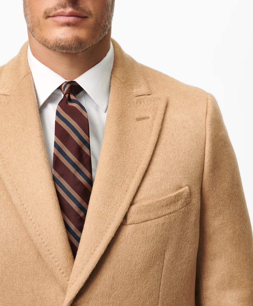 Peak lapel and chest detail