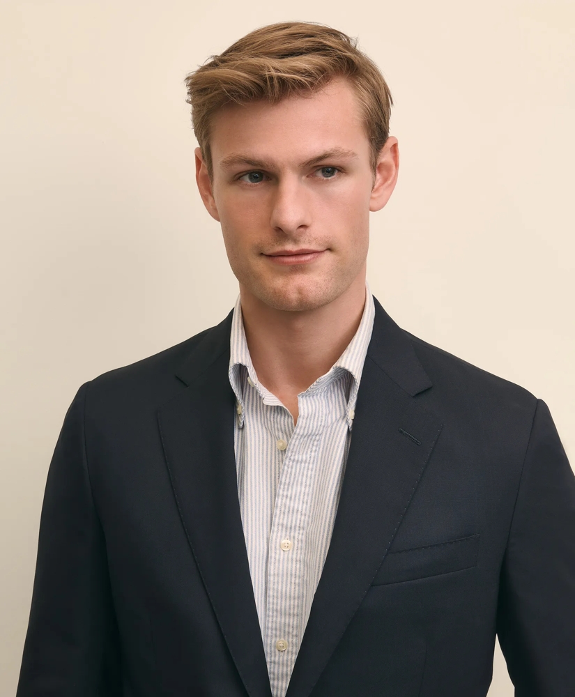 Lapel and chest detail