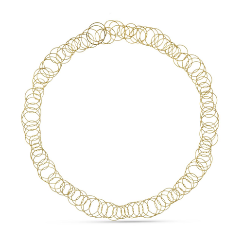 Hawaii Yellow Gold Necklace With Hand-Twisted Threads