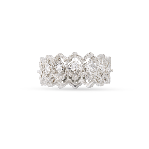 Rombi White Gold Eternelle Ring With Diamonds
