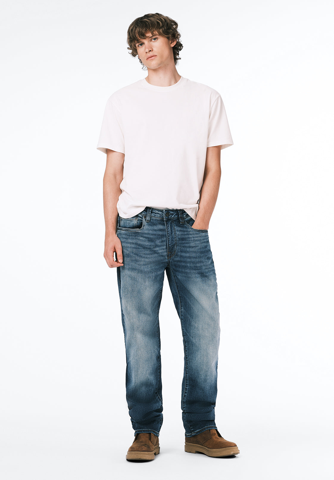 Driven Relaxed Straight Jeans
