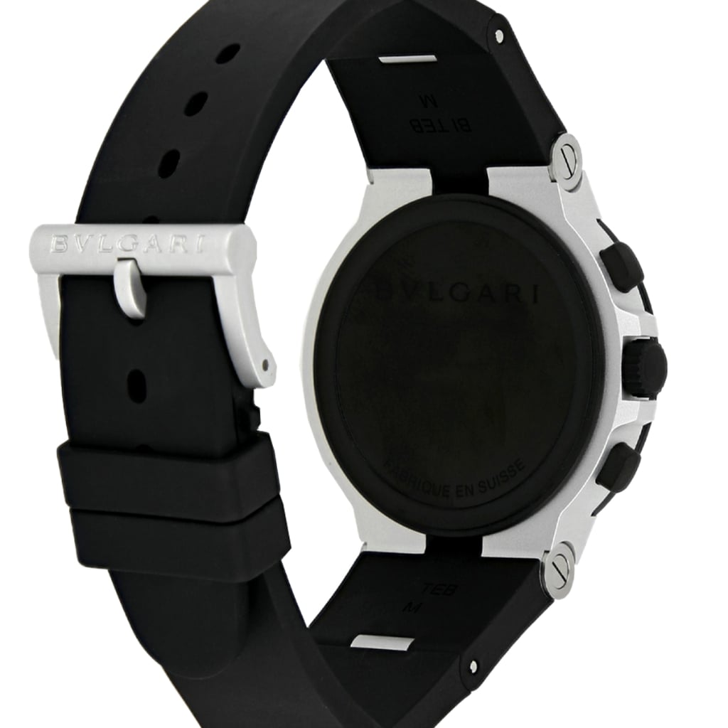 caseback and rubber strap