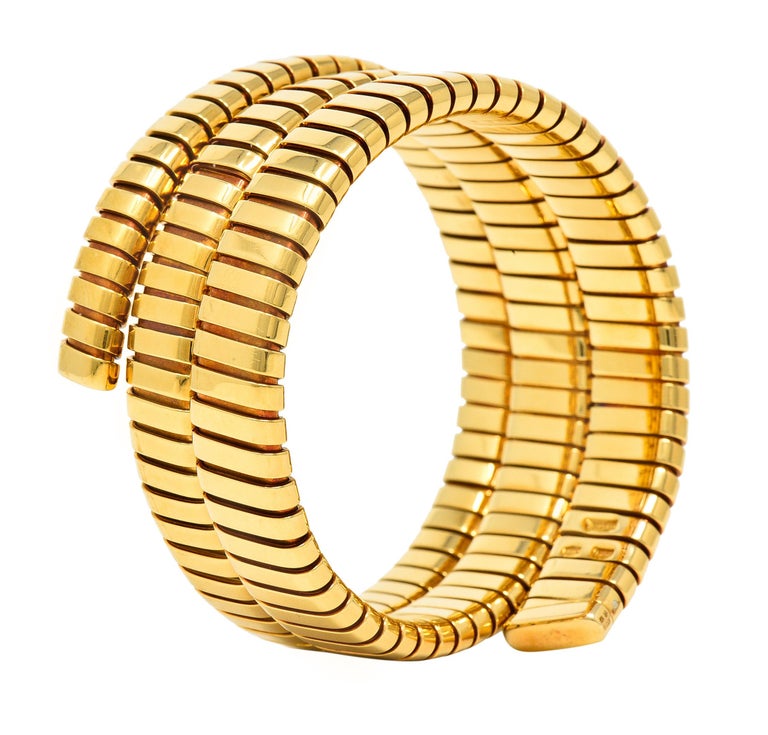 wraparound yellow-gold profile