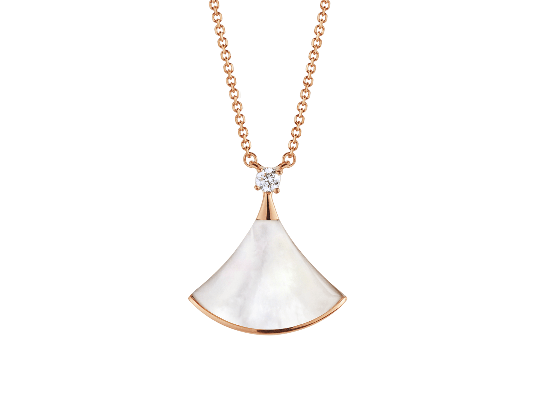 official fan-shaped pendant closeup