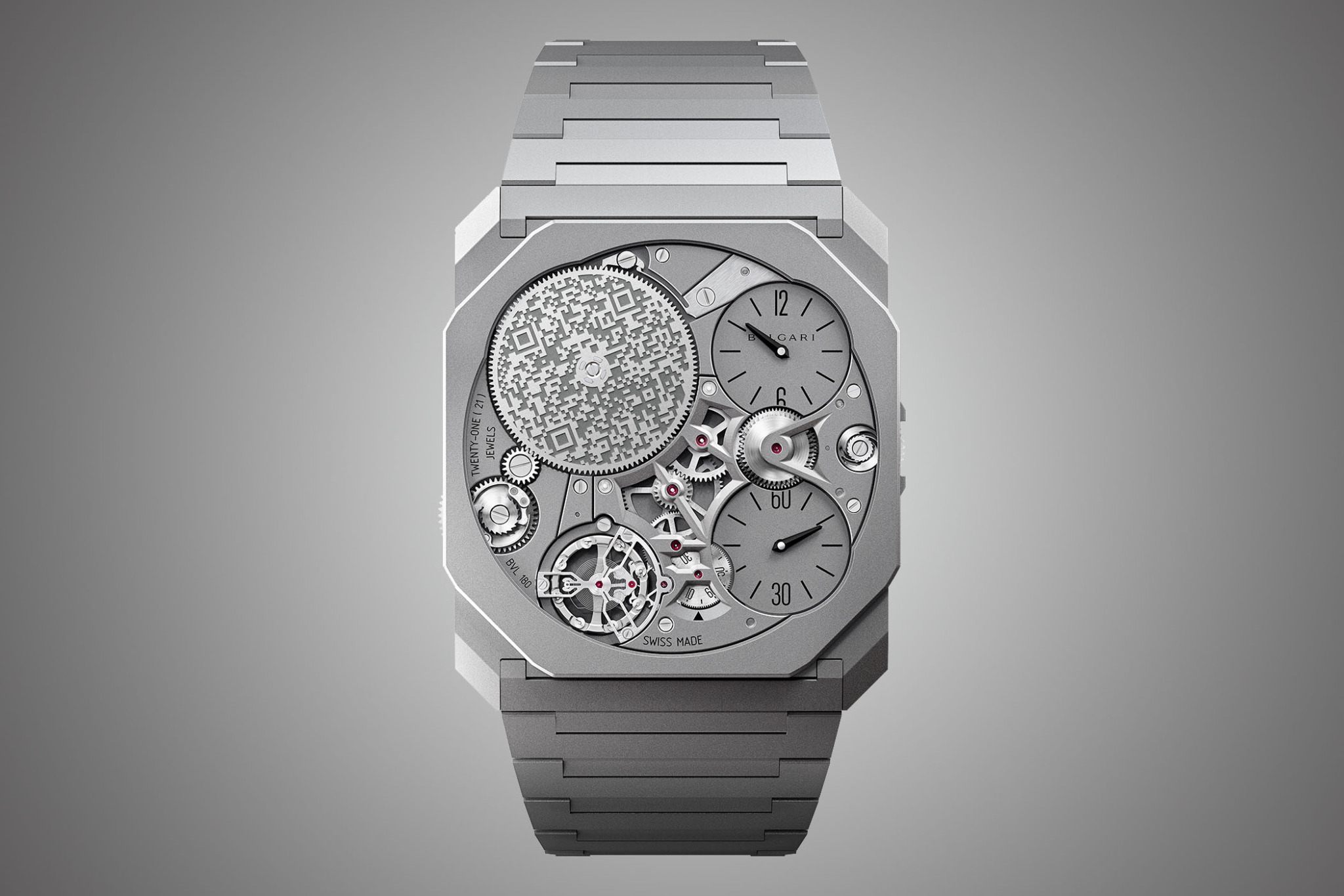 skeleton dial detail