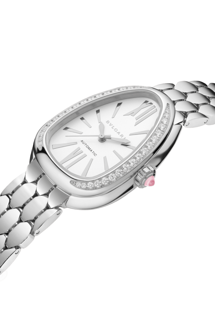 diamond-set case angle