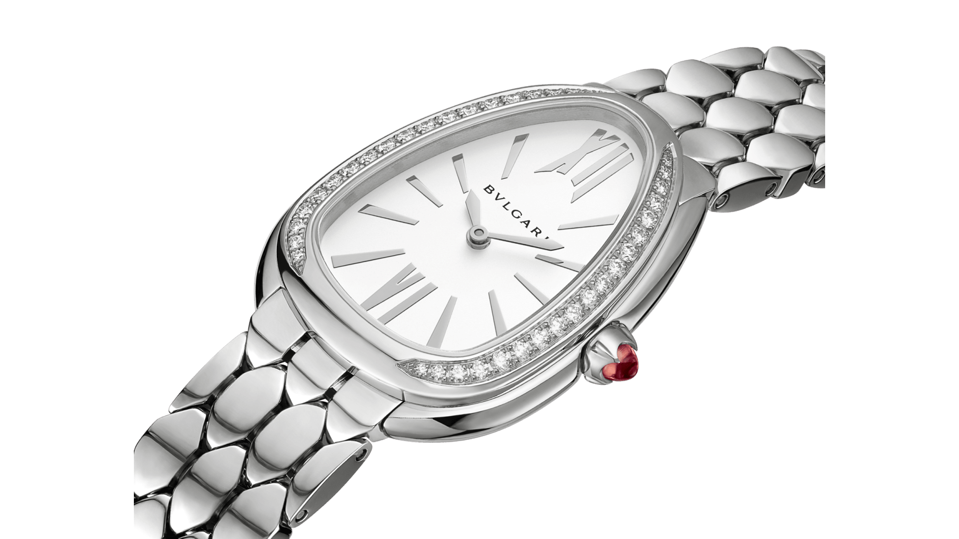 steel bracelet closeup