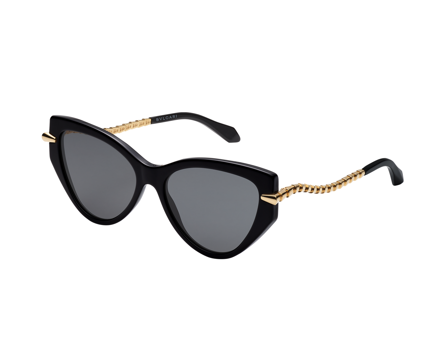 black frame with serpent temples