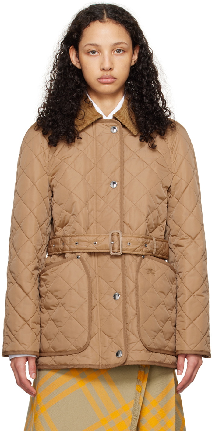 Belted on the body — the modern barn-jacket reading