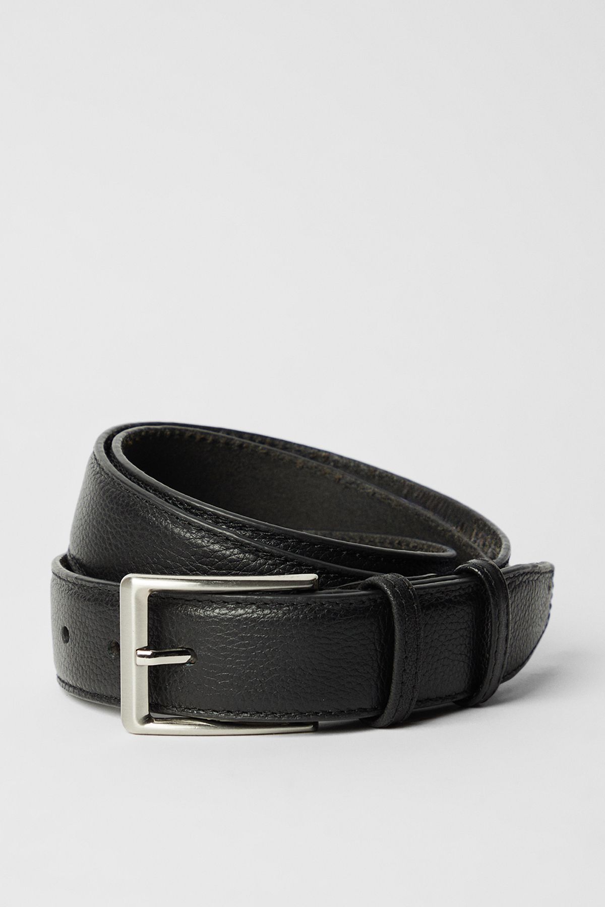 Black Leather Belt