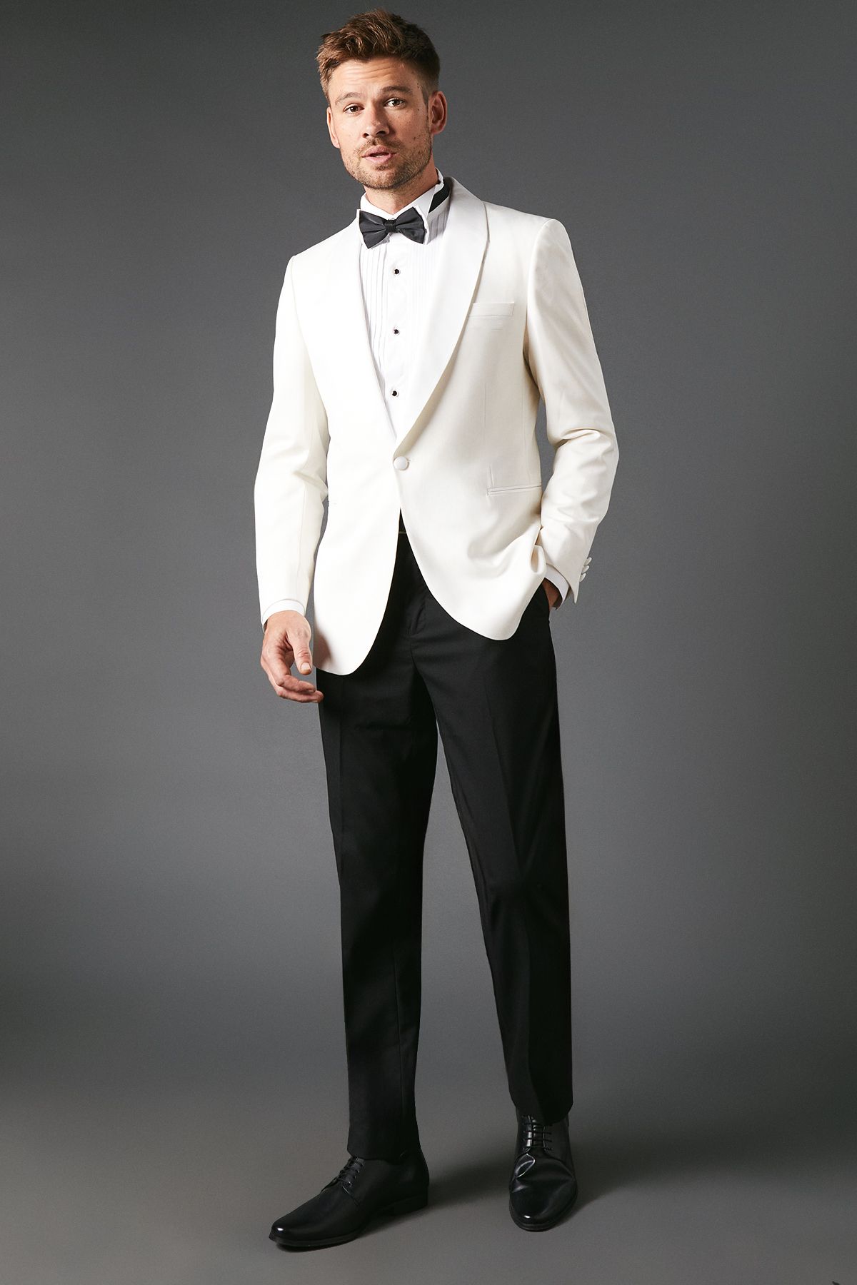 full tuxedo look
