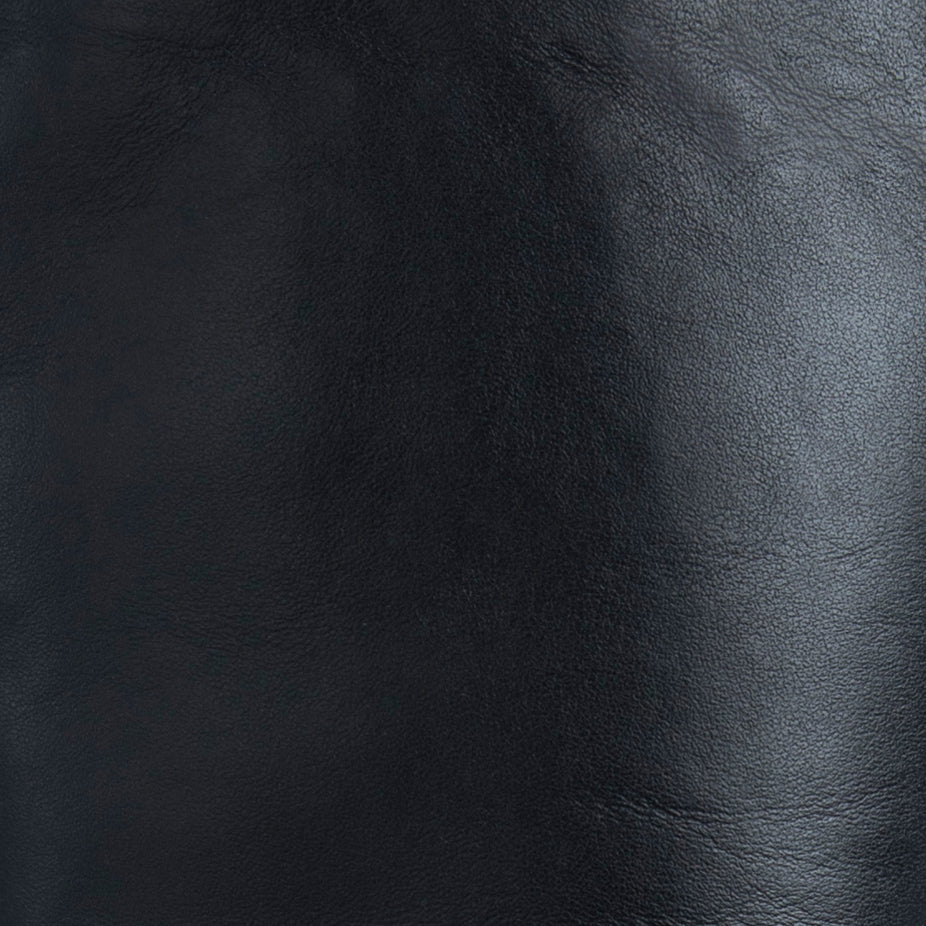 official alternate angle — Stevie 42 Black Smooth Calf Leather Knee-High Boot