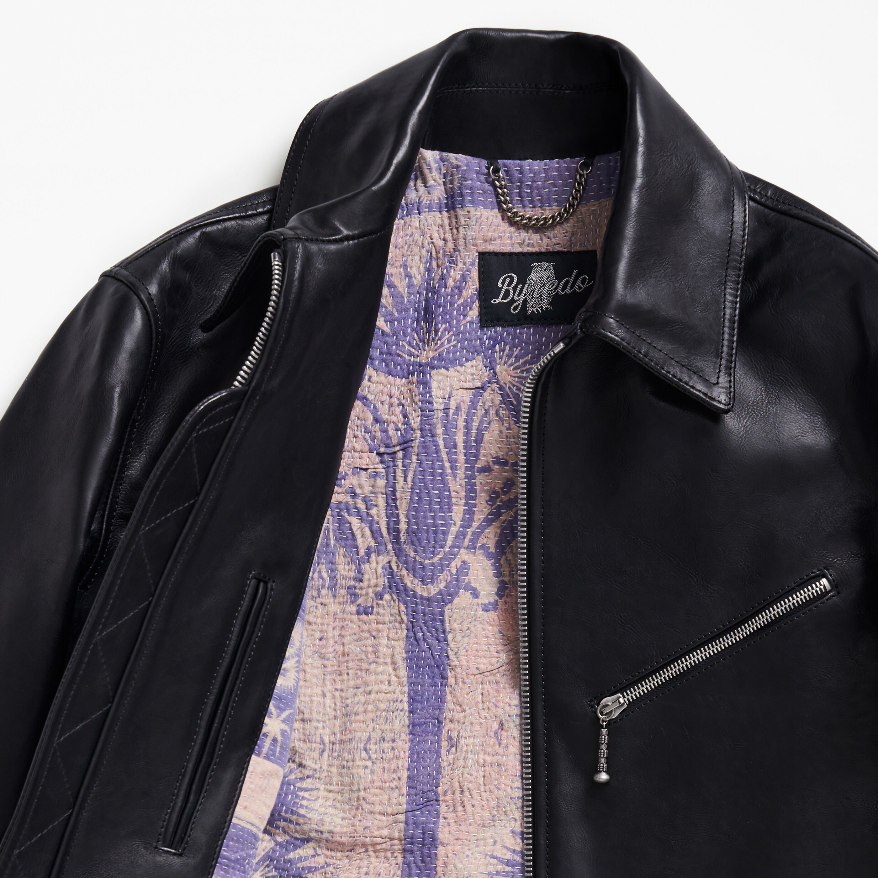 The Rizon Leather Jacket official detail view 6