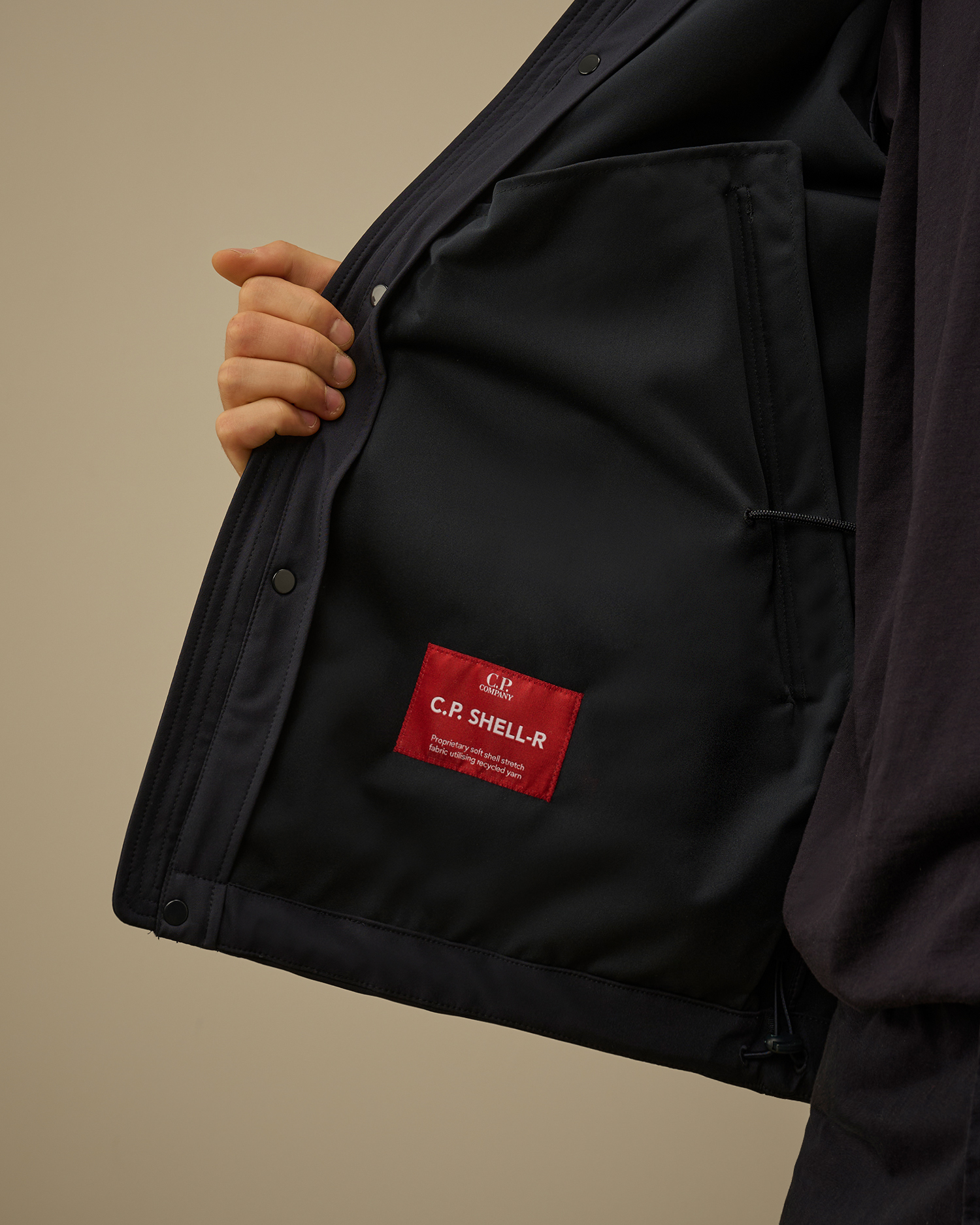 fabric and pocket detail