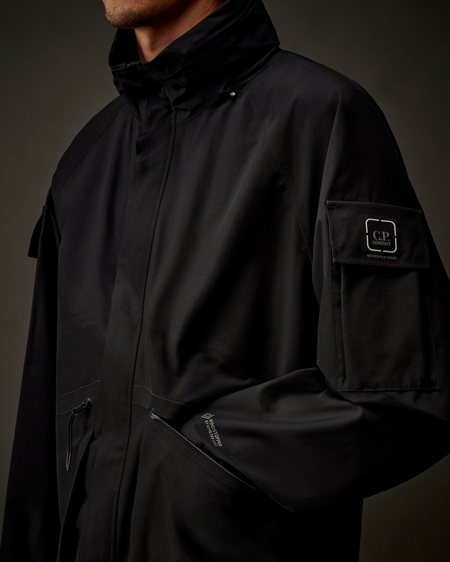 concealable hood detail