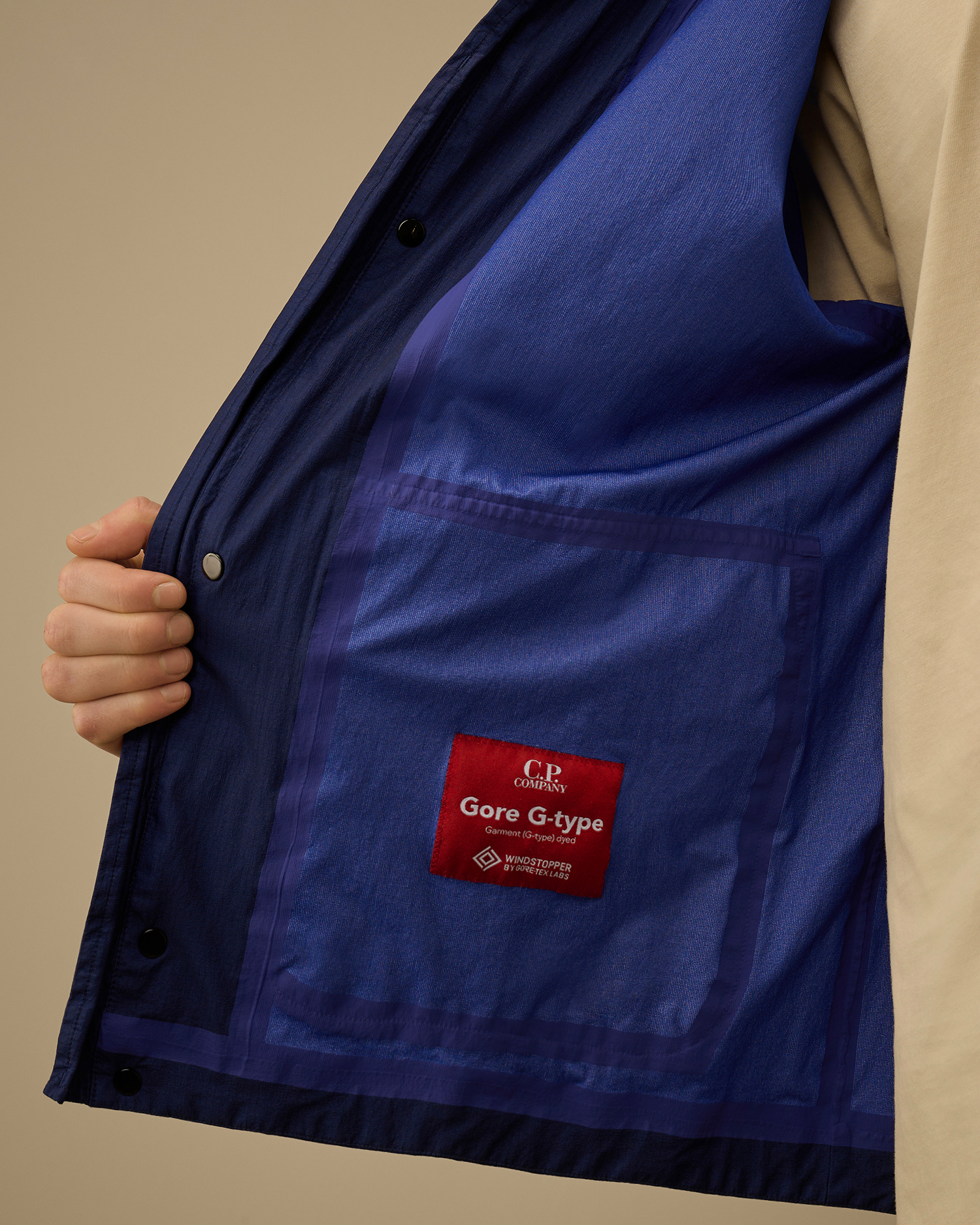 heat-sealed seam detail