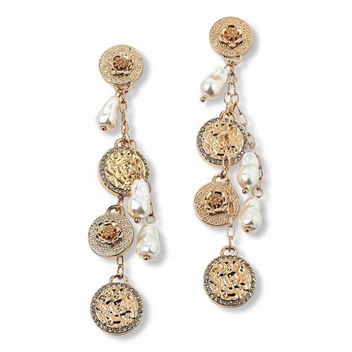 Simulated Pearl Charm Jewelry