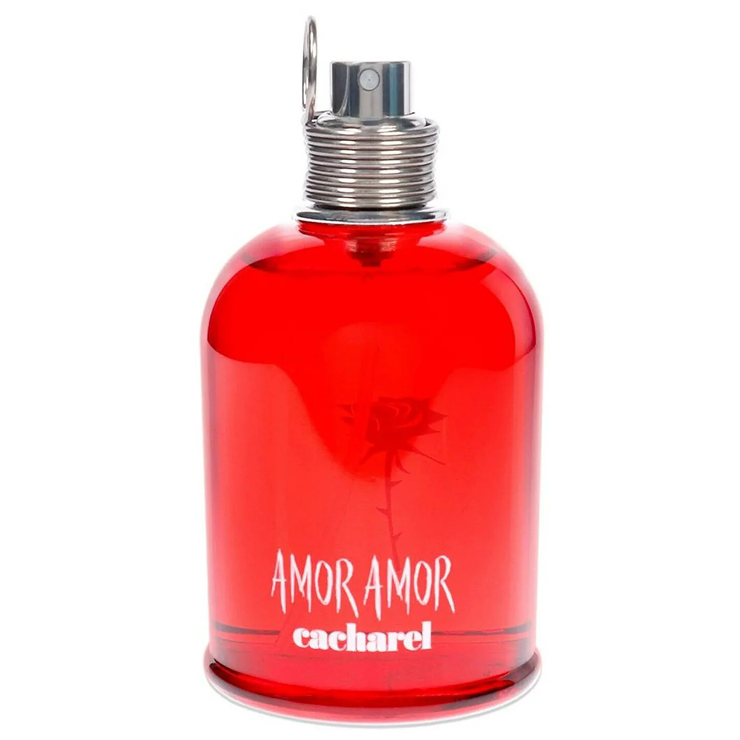 rounded red bottle packshot