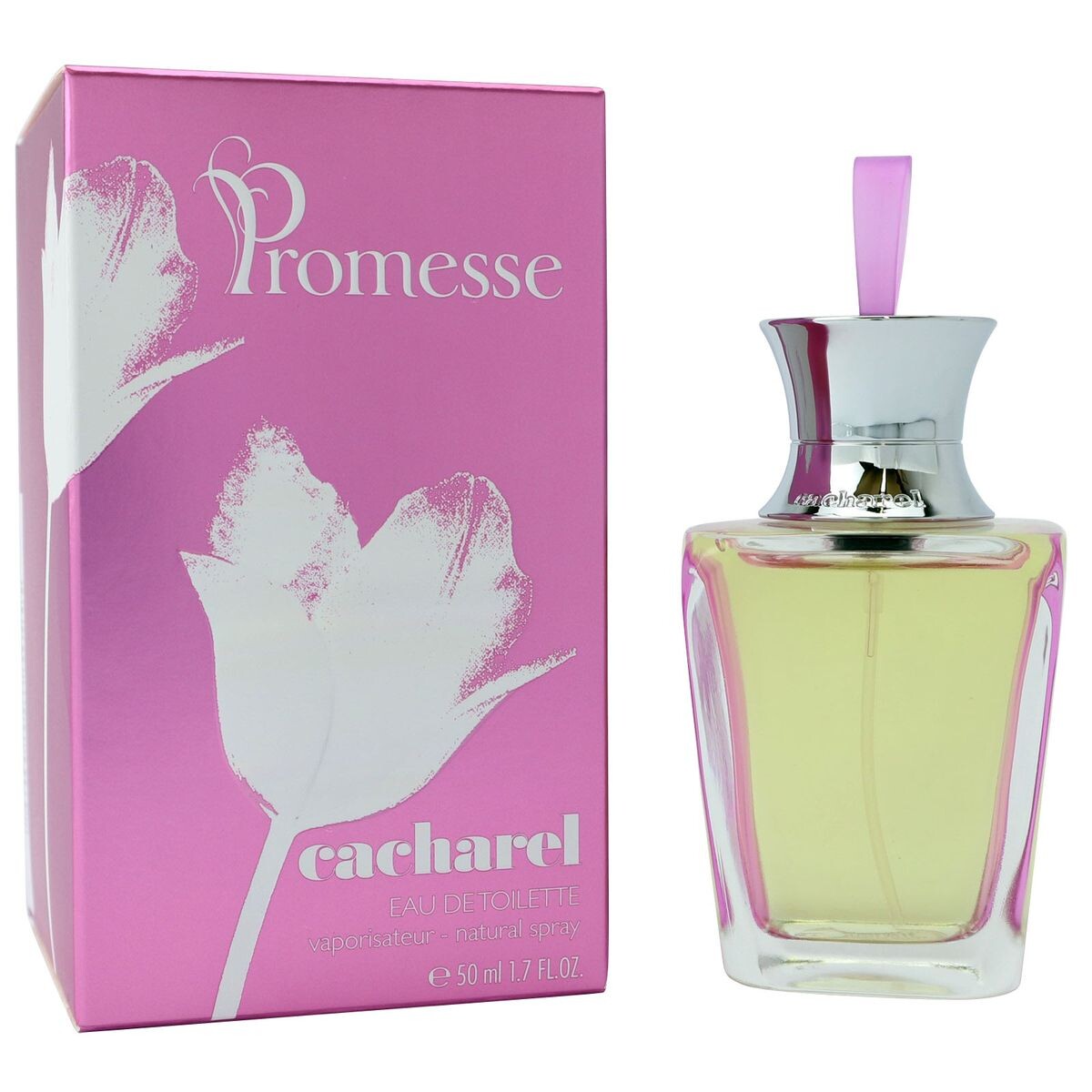 Promesse bottle with pale box