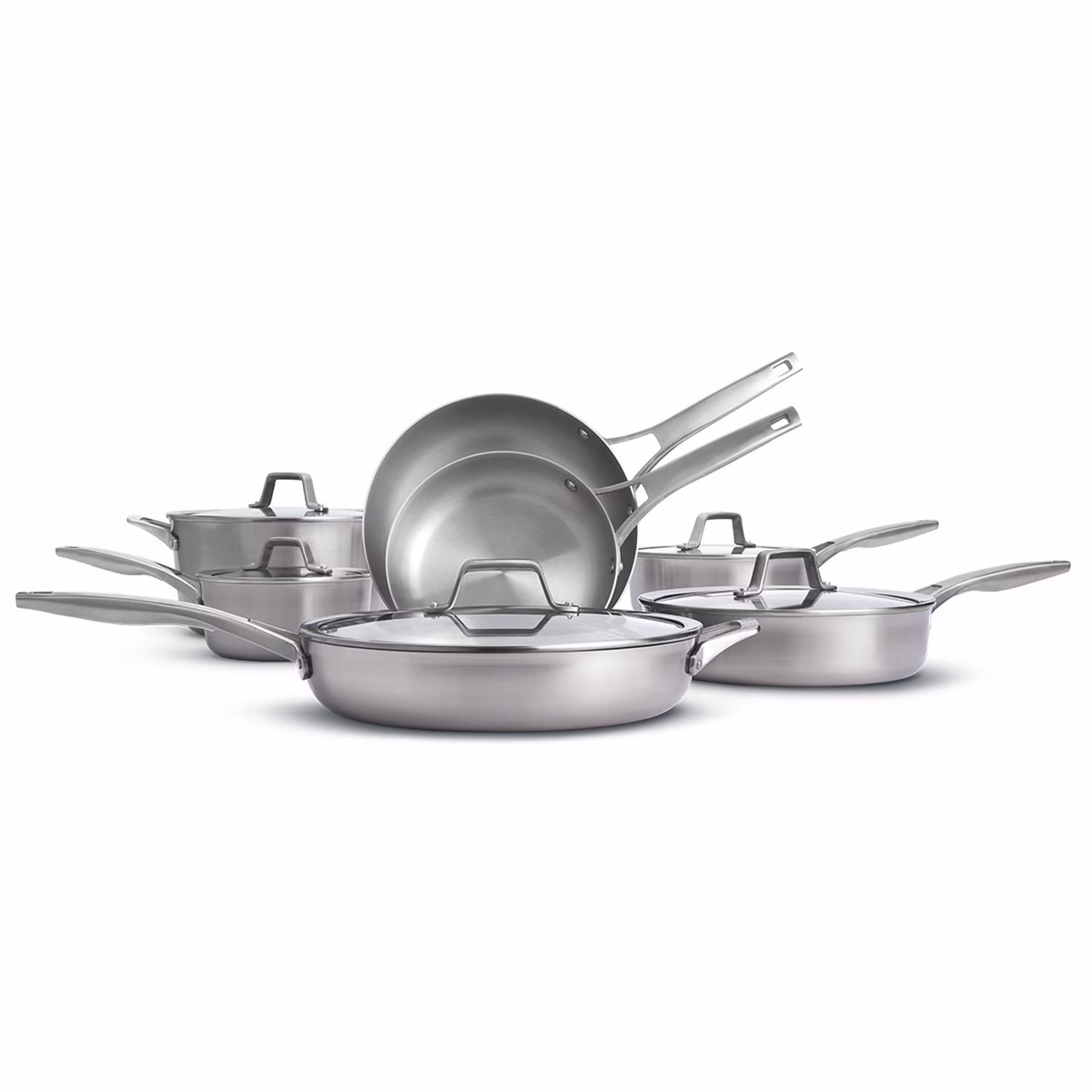 Premier Stainless Steel 12-Piece Cookware Set