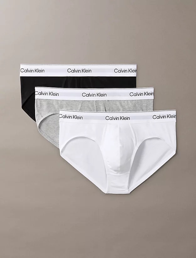 Icon Cotton Stretch 3-Pack Hip Brief