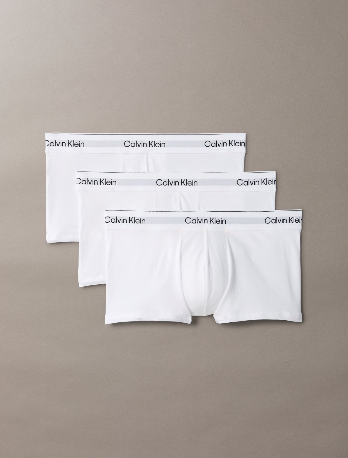 Icon Cotton Stretch 3-Pack Low Rise Trunk
